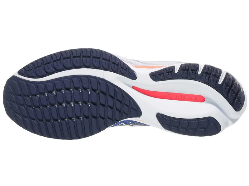 Mizuno Men's Wave Rider 27 Surf Web/White/Neon Flame-4